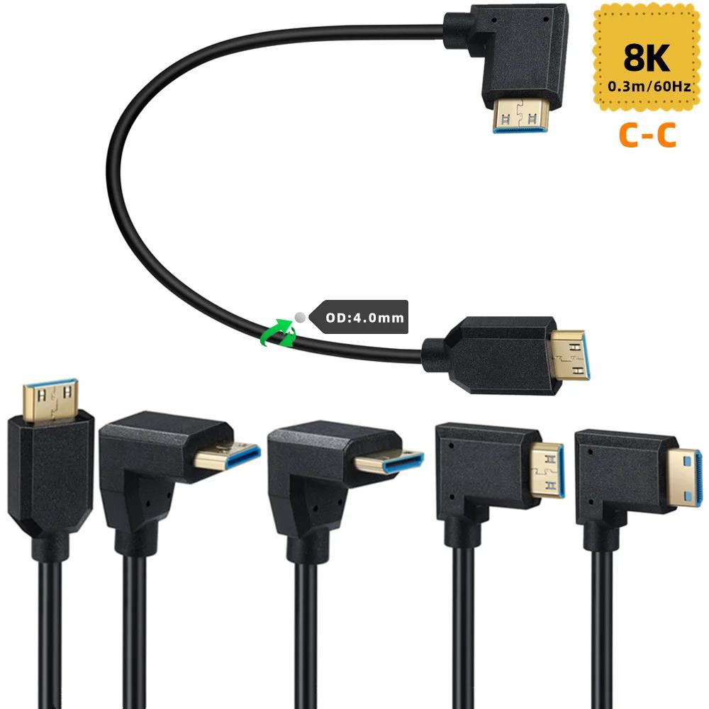 ̴ HDMI ȣȯ -̴ HD  ̺,  8K @ 60Hz ʰ 48Gbps  HD ڵ, 4K @ 120Hz 0.3m
